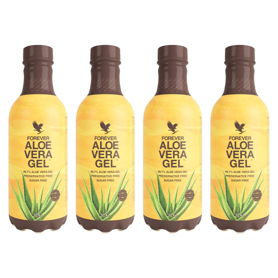 4-Pack Aloe Vera Gel